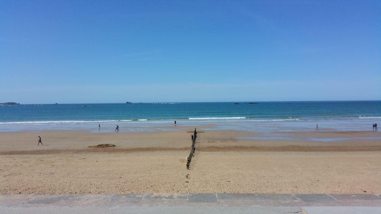 Bel Appartement St Malo Avec Jardin A 2 Pas De La Plage Sillon Saint-Malo Exterior foto